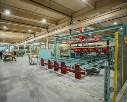 Maskin i fabrikken, foto.