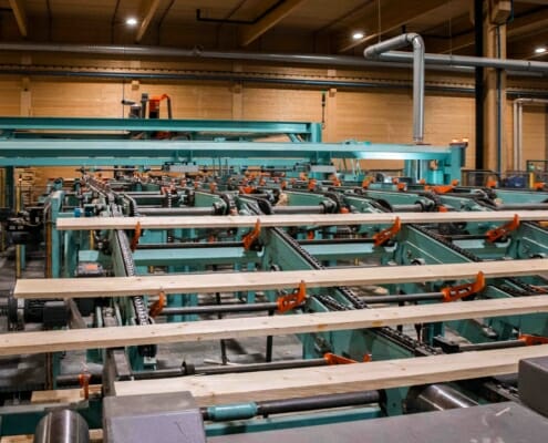 Utstyr i fabrikken, foto.