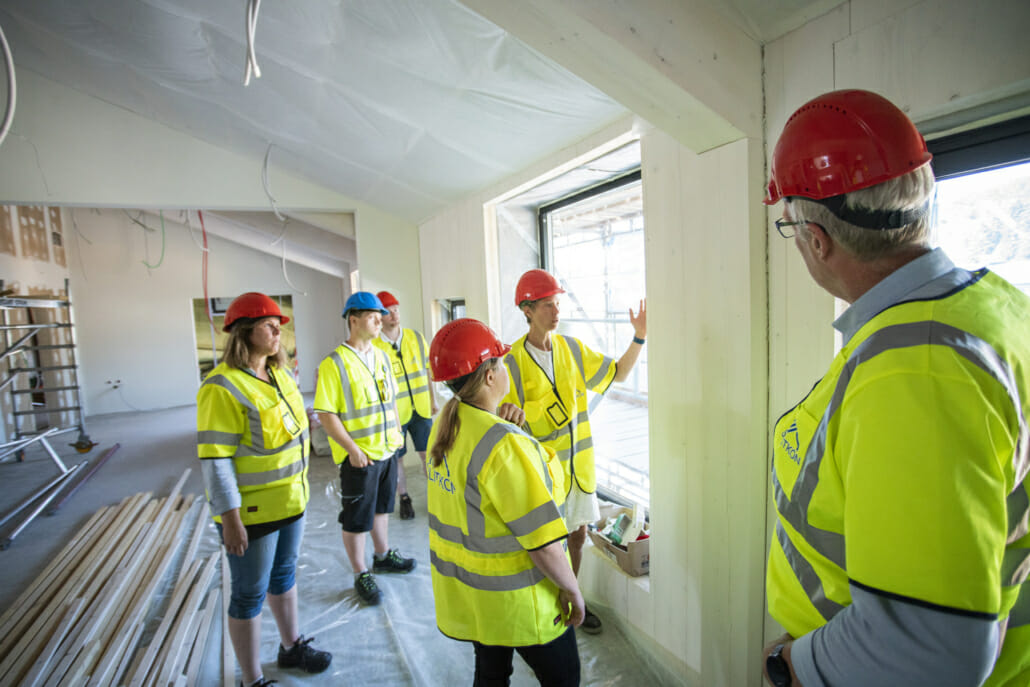 Ansatte hos Splitkon, foto.