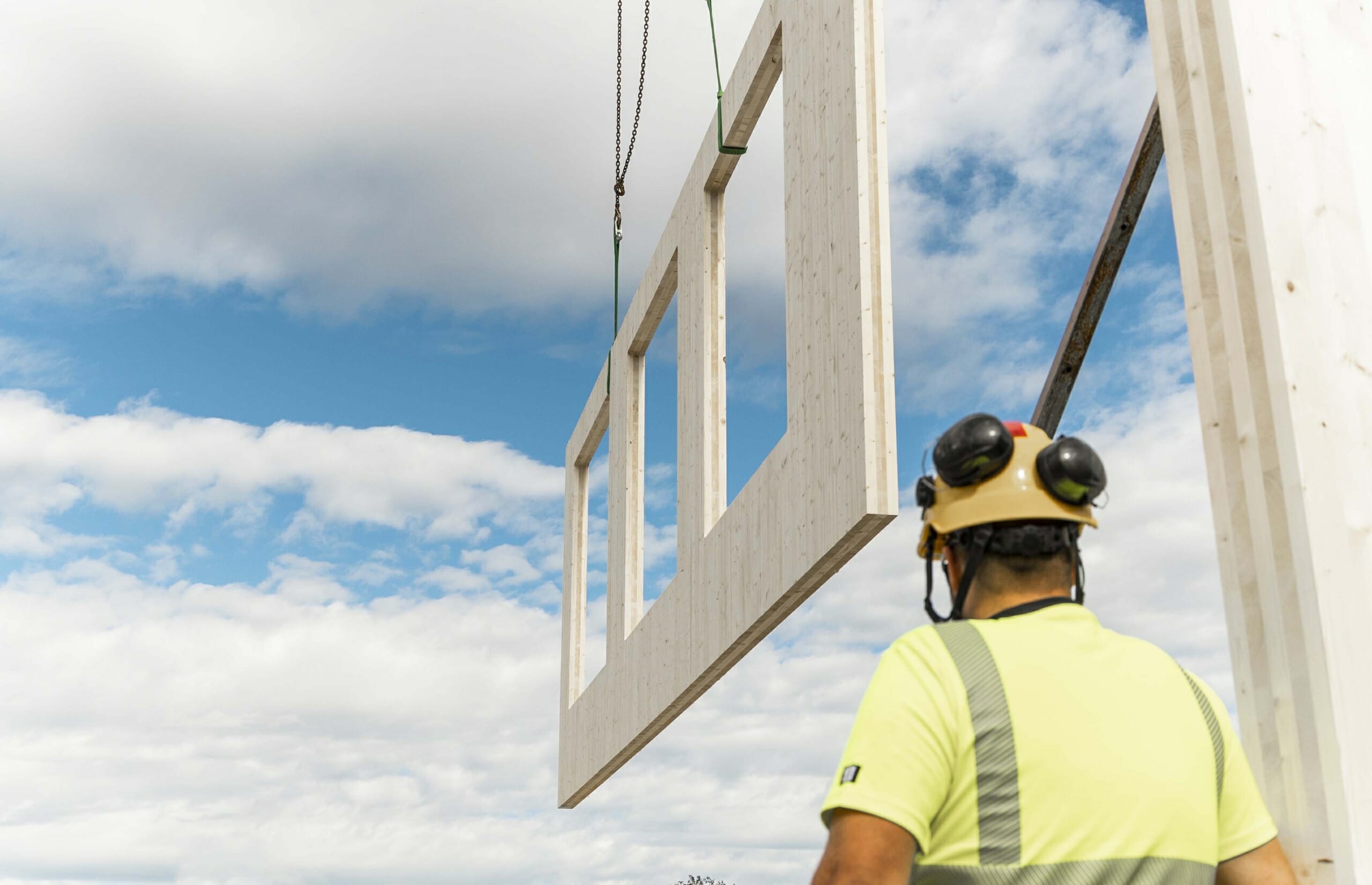 Massivtrebygning, foto.