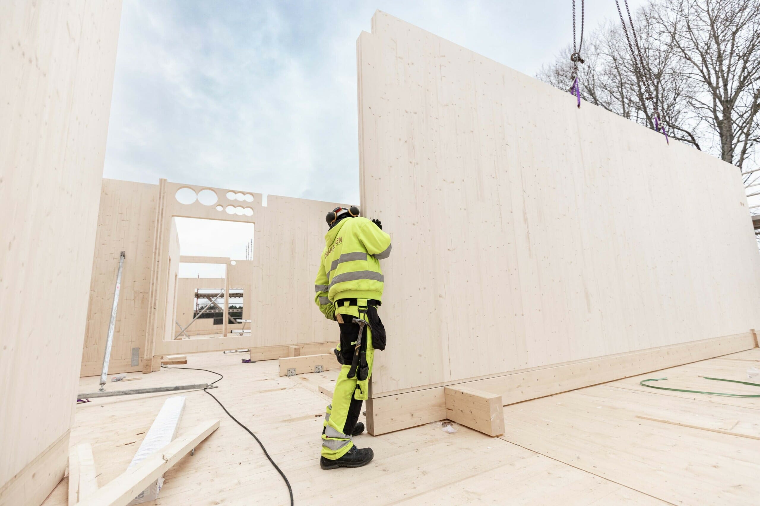 Brandengen Skole i massivtre Brandengen Skole i massivtre