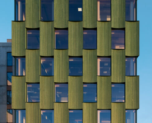 Utvendig fra Lumber Teknopark, foto.