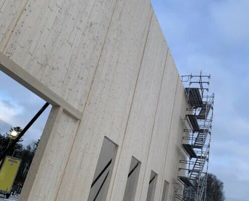 319276227_10158675862102117_7159888683057052380_n Detaljer av vegg utvendig under bygging, foto.