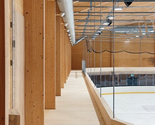 Publikumsplassene i andre etasje, foto.