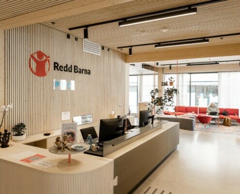 Lokalet til redd barna, foto.