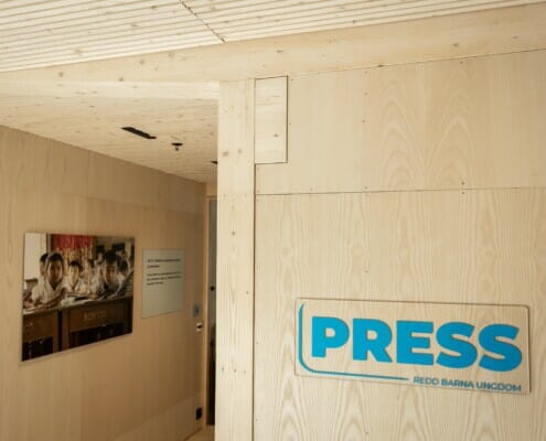 Gang innvendig detaljer av vegg, foto.